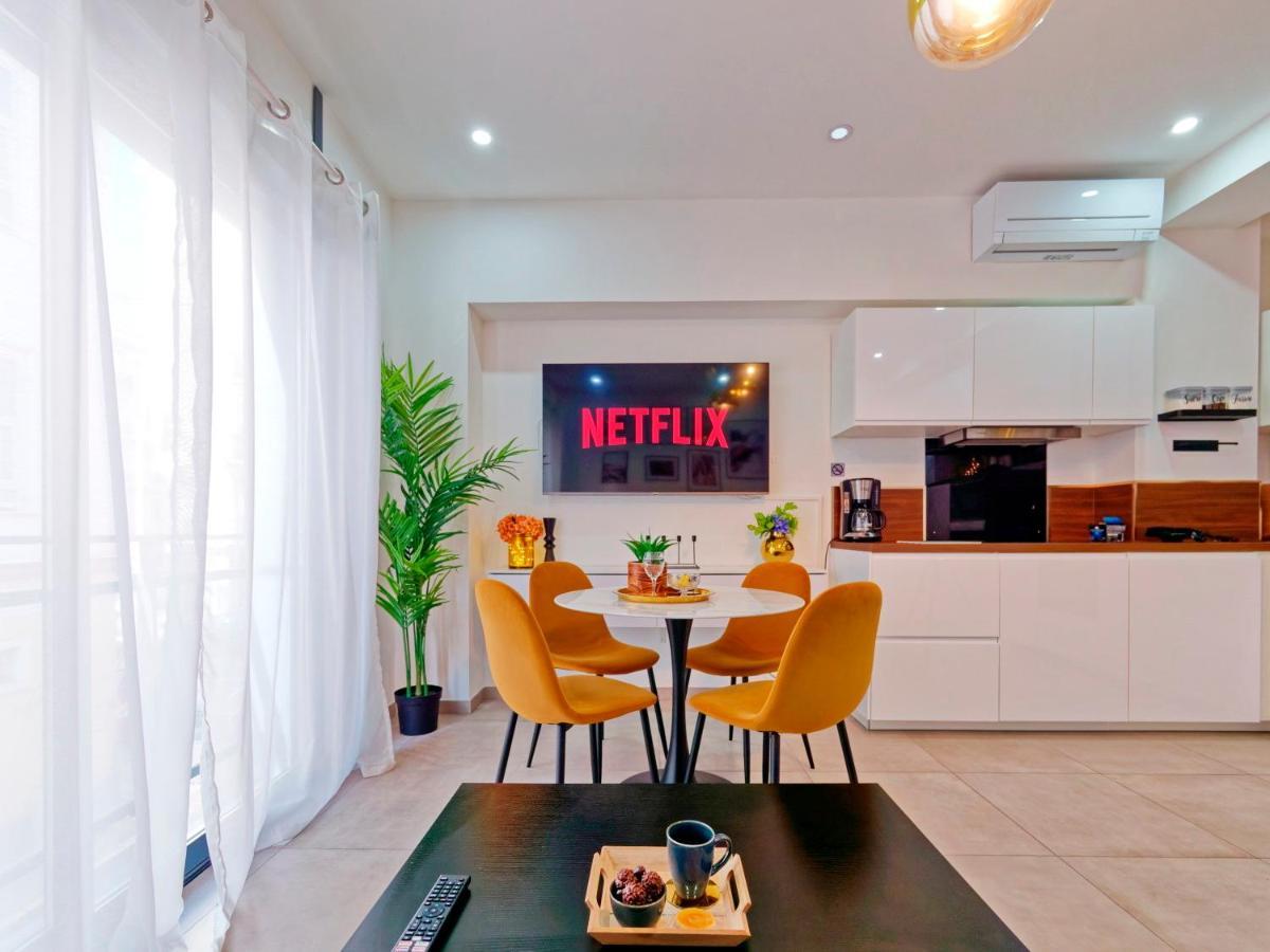 City Vibes, Indoor Parking, Breakfast & Air Conditioning Nice Luaran gambar